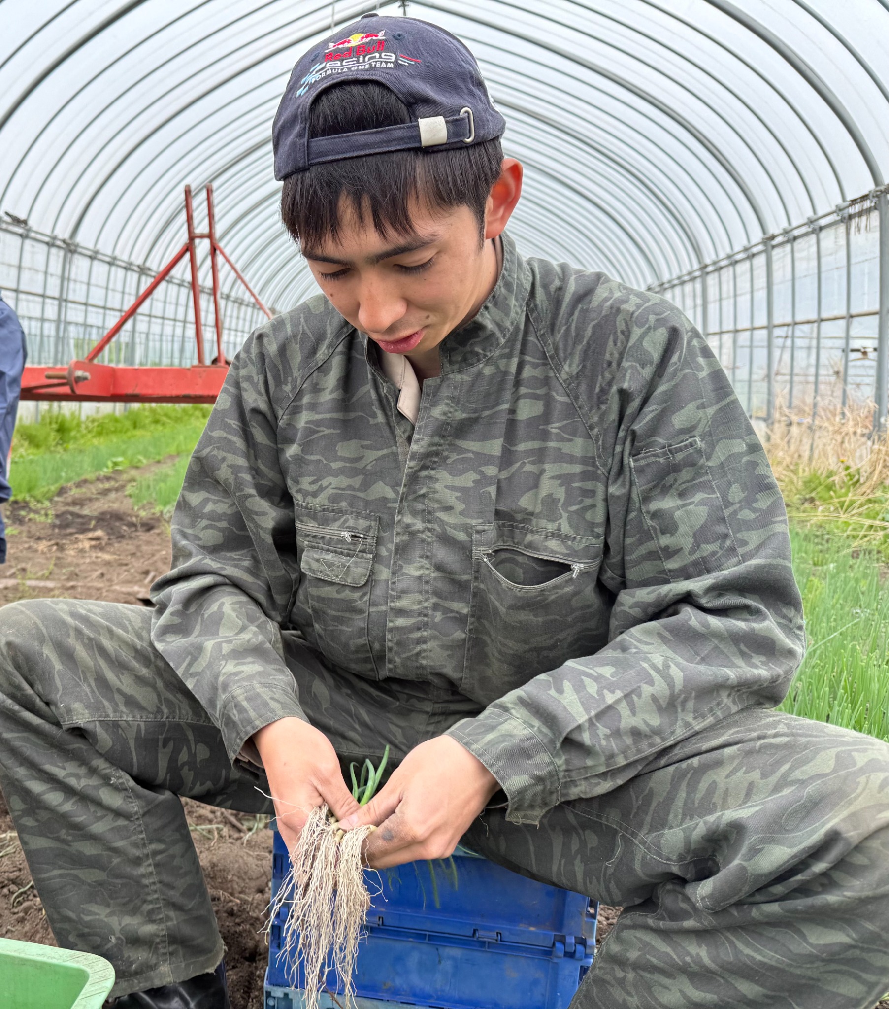 地域の余白プロジェクトで農作業に取り組む様子